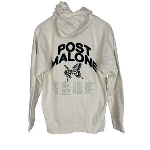 Post Malone Twelve 12 Carat Cream Tour Hoodie Official Post Malone Merch Med